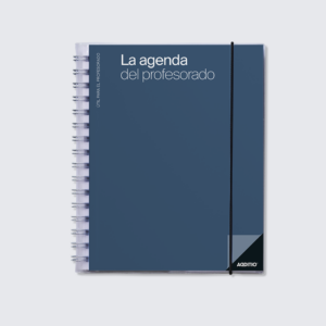 agenda, curso, profesor, semana vista