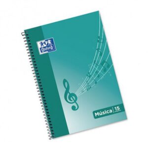 MUSICA, LIBRETA, CUADERNO