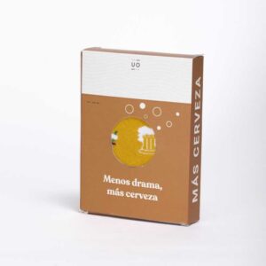 CALCETINES, REGALO, CERVEZA, MENOS DRAMAS, ALEGRIA