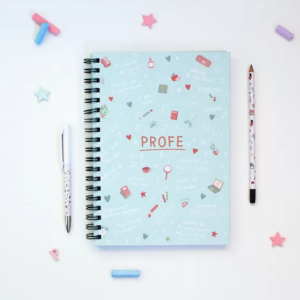 Libreta Profe (turquesa B5)